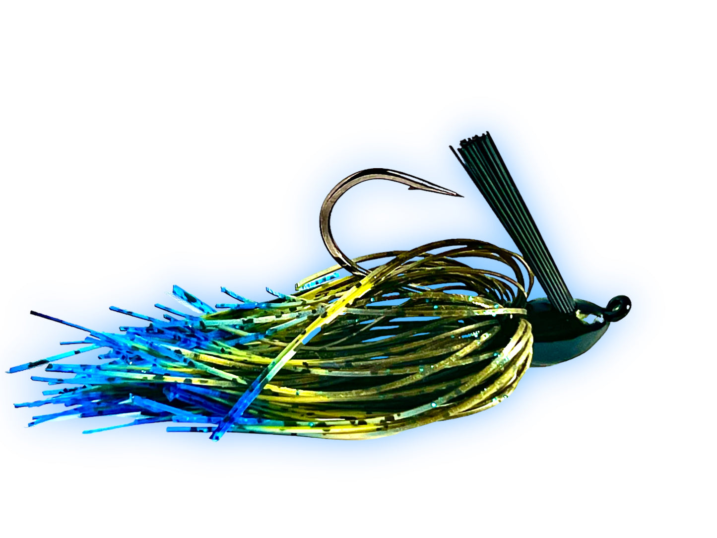 Green Pumpkin Blue Craw Flippin Jig